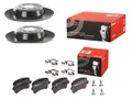 Scheiben + Bremsbeläge Hinten Brembo für VW Tiguan 5N1 - Audi Q3 8UB,8UG
