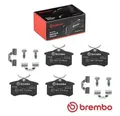 Brembo Bremsbeläge HINTEN für VW Golf 4 5 Passat 3B Audi A4 A6 A1 Seat Skoda