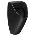 SCHWARN BLACK Keramik-Urinal, Zulauf hinten, Abgang waagerecht, schwarz matt