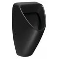 SCHWARN BLACK Keramik-Urinal, Zulauf hinten, Abgang waagerecht, schwarz matt