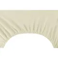 DecoKing Spannbettlaken Spannbettlaken 100% Baumwolle Schlafzimmer Bettlacken Betttuch beige 120-140 cm x 200 cm