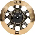 Meinl Classics Custom Dual 18 Zoll Trash Crash (Video) Schlagzeug Becken (45,72cm) B12 Bronze, Dunkles und Brilliantes Finish (CC18DUTRC)