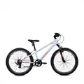 24 Zoll Kinderfahrrad, 6-Gang, MTB Kinderfahrrad, S’COOL Xroc, ab 7–11 Jahre, 130–150 cm, Grau/Neonorange