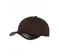 Flexfit Flex Cap Wooly Combed Cap brown - S-M (Packung)