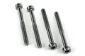Schraube DIN 912 M3 x 30 Innensechskant (4xStück) - black nickel