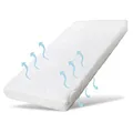 Ehrenkind® Kindermatratze Pur | Baby Matratze 90x180 Standard 100 by Oeko-TEX | Babymatratze 90x180 aus hochwertigem Schaum und Hygienebezug
