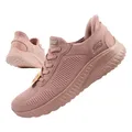 Skechers Bobs Squad Chaos-Current Muse Damen Sneaker Turnschuhe Sportschuhe rosa