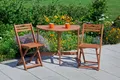 Merxx 3-teilig Porto Set Gartenmöbel Set 2 Klappsessel 1 Klappentisch Klapptisch