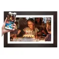 Denver PFF-1543 15,6′′ Frameo WLAN Bilderrahmen mit IPS & 32 GB - Braun