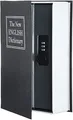 Amazon Basics Buch-Safe, Kombinationsschloss, Groß, Schwarz