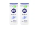 Nivea Duschgel 2 x NIVEA MEN Sensitive 3in1 Duschgel je 250ml pH-hautneutral