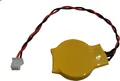 1 x CMOS Batterie/Battery BIOS CR2032 mit Stecker 3 polig 3V für PC v. EINWEG
