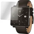 4 x Displayschutzfolie matt  für Sony Smartwatch 2 Folie
