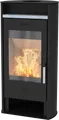 Kaminofen FIREPLACE ""Santa Fe Stahl 2025"", schwarz, Kaminöfen, Kaminofen