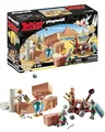 PLAYMOBIL Asterix 71268 Numerobis und die Schlacht um den Palast, funktionierendes Katapult der Römer, Obelix, Numerobis, Idefix und 3 romische Soldaten, Spielzeug für Kinder ab 5 Jahren