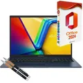 Asus VivoBook X170 - Intel Core i5 - 500GB SSD - 16GB DDR4-RAM - Windows 11 Pro + MS Office 2021 Pro - 44cm (17.3") Display - Beleuchtete Tastatur - Blau