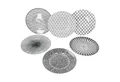 MamboCat Frühstücksteller 6er Set Kuchen-/Dessertteller Seoul 20,5cm schwarz & weiß