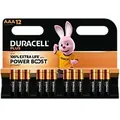 Duracell Batterien Plus Power Boost AAA LR03 Alkali 12 Stück
