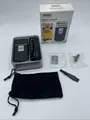 Wahl Travel Shaver Type 3615 gold Silber kabelloser Elektrorasierer.