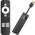 Android TV Stick GD1 4K HDR Streaming Player HDMI WLAN Box für Fernseher | Play Store | Chromecast | Netflix | Prime Video | Disney+ - Schwarz