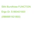 Stihl Bundhose FUNCTION Ergo Gr. S 883421003 (0886661921850)