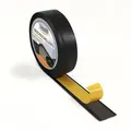Lemodo Sockelleiste Weichsockelleiste selbstklebend, L: 1000 cm, 1-St., Weichsockelleiste, Winkel, 50mm, flexibel, selbstklebend schwarz 1000 cm