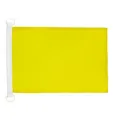 AZ FLAG Bootflagge Einfarbig Gelb 45x30 cm, Einfarbig Bootsfahne 30 x 45 Cm Marine Flaggen - Flaggen