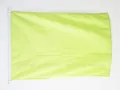 PAVILLON NAUTIQUE UNICOLORE JAUNE 45x30cm - DRAPEAU DE BATEAU DE COULEUR JAUNE 3