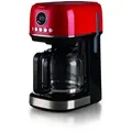Ariete 1396/00, Filterkaffeemaschine, 1,5 l, Gemahlener Kaffee, 900 W, Rot - Rot