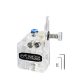 3DMAN Bowden Dual Drive Extruder Universal Geared Extruders for Ender 3 V2/Pro, Ender 3 Series, CR10 Series, Mega S, Tevo Tornado, Wanhao D9, Anet A8 E10, Prusa I3 and DIY 3D Printer - Transparent