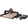 VEVOR CNC-Fräsmaschine, 300 W, Graviermaschine 3-Achsen-GRBL-Steuerung, Holzgravur-Schnitzfräsmaschinen-Kit, 400 x 400 x 60 mm Arbeitsbereich 1200 U/min für Holz, Acryl, MDF, PVC, Kunststoffschaum