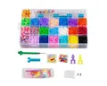 Van Manen Kreativset Bastelset Loombox 5600 Gummibänder mit Zubehör mehrfarbig