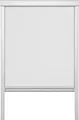 Lichtblick Dachfensterrollo Skylight, Thermo, Verdunkelung Weiß, 97,30 cm, 97,3 x 94,0 cm (S06) (B x L)