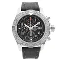 Breitling Avenger Chronograph 48 mm Herren-Armbanduhr, Schwarz, Armband