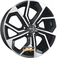 4 Alufelgen PLATIN P 97 Black Polished 6,5x16 ET46 5x112 16 Zoll