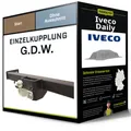 Starre Anhängerkupplung für IVECO Daily 07.2014-jetzt Kasten/Bus G.D.W. AHK