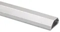 mywall HZ3-1,1SIL Alu Kabelkanal für Wandhalterungen (Ober- und Unterseite) 1,1 m silber