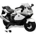BMW 283 Elektro-Motorrad für Kinder Weiß 6 V
