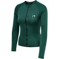 Hummel Core Bike L/S Trikot Damen - grün
