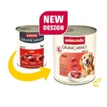 animonda GranCarno Adult Rind 6x800g Hundenassfutter 100% Fleisch ohne Getreide