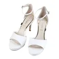 Buffalo Buffalo Damen Buffalo Ronja Sandal Heel Imi Nappa High-Heel-Pumps weiß 41 EU