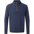 Sherpa Herren Kangtega Quarter Zip Sweater - XL - rathee blue