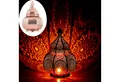 Marrakesch Orient & Mediterran Interior Nachttischlampe Orientalische Laterne Leuchte Tischlampe Lamisa Kupfer, Handarbeit
