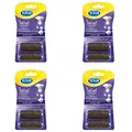 SCHOLL 4 Sets mit 2 Ersatzrollen, Körnung Ultra Velvet Smooth