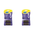 SCHOLL 2 x 2 Rollen Ersatzrollen mit Körnung Ultra Peeling Velvet Smooth