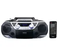 Lenco Lenco SCD-720SI Tragbarer CD-Player Silber tragbarer CD-Player