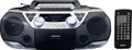 Lenco SCD-720SI Tragbarer CD-Player Silber
