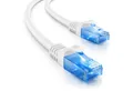 deleyCON deleyCON 0,25m CAT6 Patchkabel Netzwerkkabel Ethernet LAN DSL Kabel LAN-Kabel