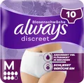 Always Discreet Inkontinenz Höschen Plus Frauen 10 Stück M Auslaufschutz