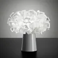 Tischleuchte Slamp, CLIZIA, Weiß, für Wohnzimmer, Kunststoff, Design - 25